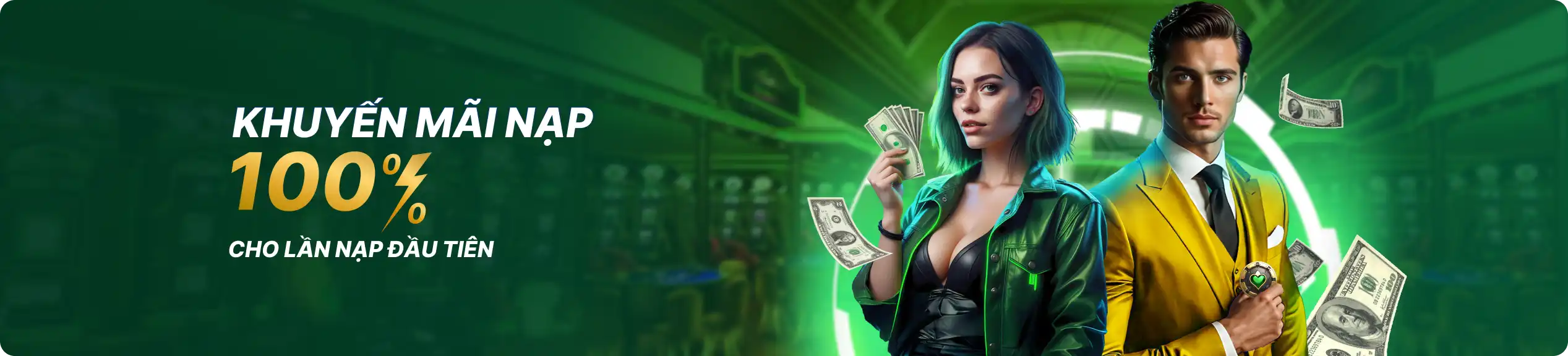 Thưởng Nạp Lần Đầu 100%