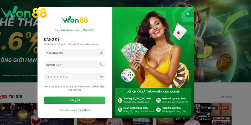 Bước 3: Điền Thông Tin Cá Nhân