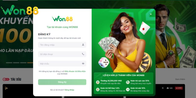 Tại Sao Nên Đăng Ký Won88?